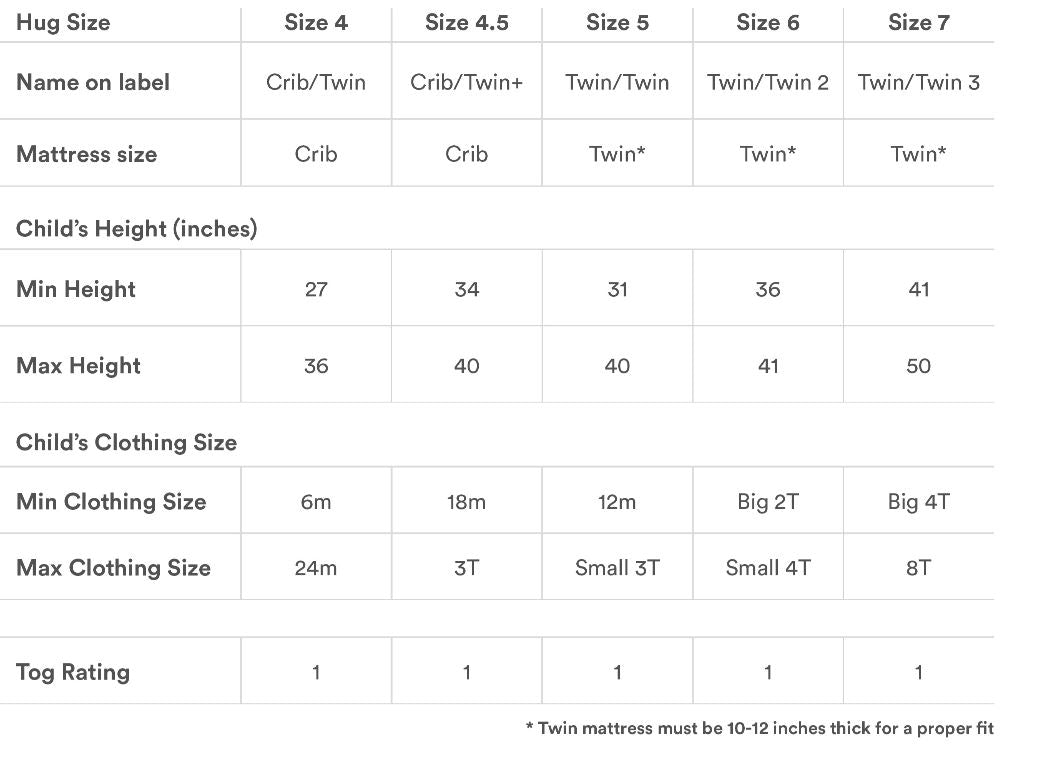 Batelle Hug: Self-Select Size